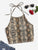 Snakeskin Print Crop Halter Top