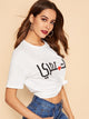 Arabic You Are My Life Print Tee