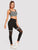 Double Strap Checked Crop Cami Top