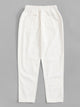 Ripped Drawstring Waist Jeans