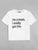 Letter Print Short Sleeve Tee