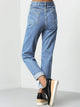 Rolled Up Mom Jeans