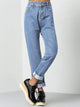 Rolled Up Mom Jeans