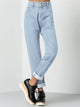 Rolled Up Mom Jeans