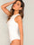 Slim Fitted Solid Bodysuit