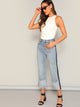 Slim Fitted Solid Bodysuit