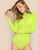Mock Neck Sheer Mesh Bodysuit