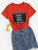 Letter Print Tee