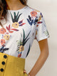Floral Print Tee