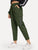 Pocket Decorated Letter Print Utility Pants
