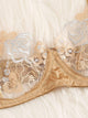 Floral Lace Sheer Garter Lingerie Set