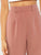 High Waist Solid Peg Leg Pants