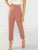 High Waist Solid Peg Leg Pants