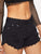 Ripped Raw Hem Denim Shorts