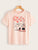 Perfume And Floral Print Tee