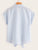 Striped Knot Hem Blouse