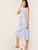 Slant Pocket Sleeveless Striped Belted Jumpsuit