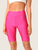 Solid Wide Waistband Cycling Shorts