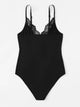 Contrast Lace Cami Bodysuit
