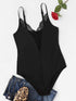 Contrast Lace Cami Bodysuit