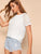 Lace Raglan Sleeve Tunic Tee