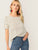 Bow Back Heart Print Top
