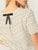 Bow Back Heart Print Top