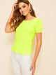 Scallop Edge Solid Top