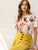 Floral Print Tee