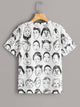 Random Figure Print Tee