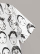 Random Figure Print Tee