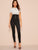 Hook and Eye Wide Waistband Leggings