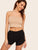 Lettuce Hem Ribbed Sleep Shorts