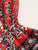 Tribal Print Knot Romper