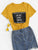 Letter Print Tee
