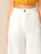Button Front Wide Leg Crinkle Pants