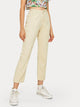 Straight Leg Solid Jeans