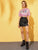 Drink Print Metallic Tee