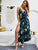 Floral Print Split Side Cami Jumpsuit