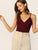 Rib Knit Crop Cami Top