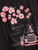 Perfume And Floral Print Tee