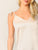 Self Tie Shoulder Satin Top