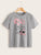 Perfume And Floral Print Tee