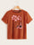 Perfume And Floral Print Tee