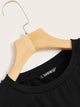 Slogan Print Short Sleeve Tee