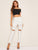 Cut Out Knee Ripped Jeans