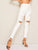 Cut Out Knee Ripped Jeans