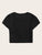 Wink Eyes Print Crop Tee