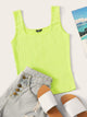 Rib-knit Tank Top