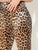 Leopard High Shine Cycling Shorts